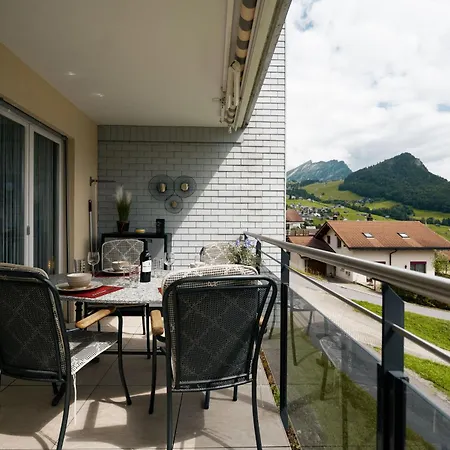 Panoramablick Amden
